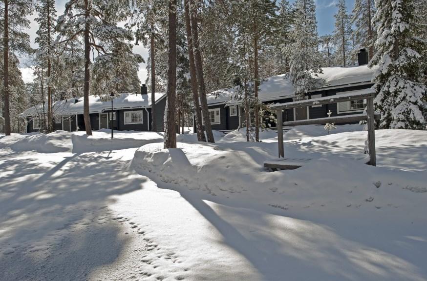 Yllaes Suistotie Cottage Akaslompolo Exterior foto